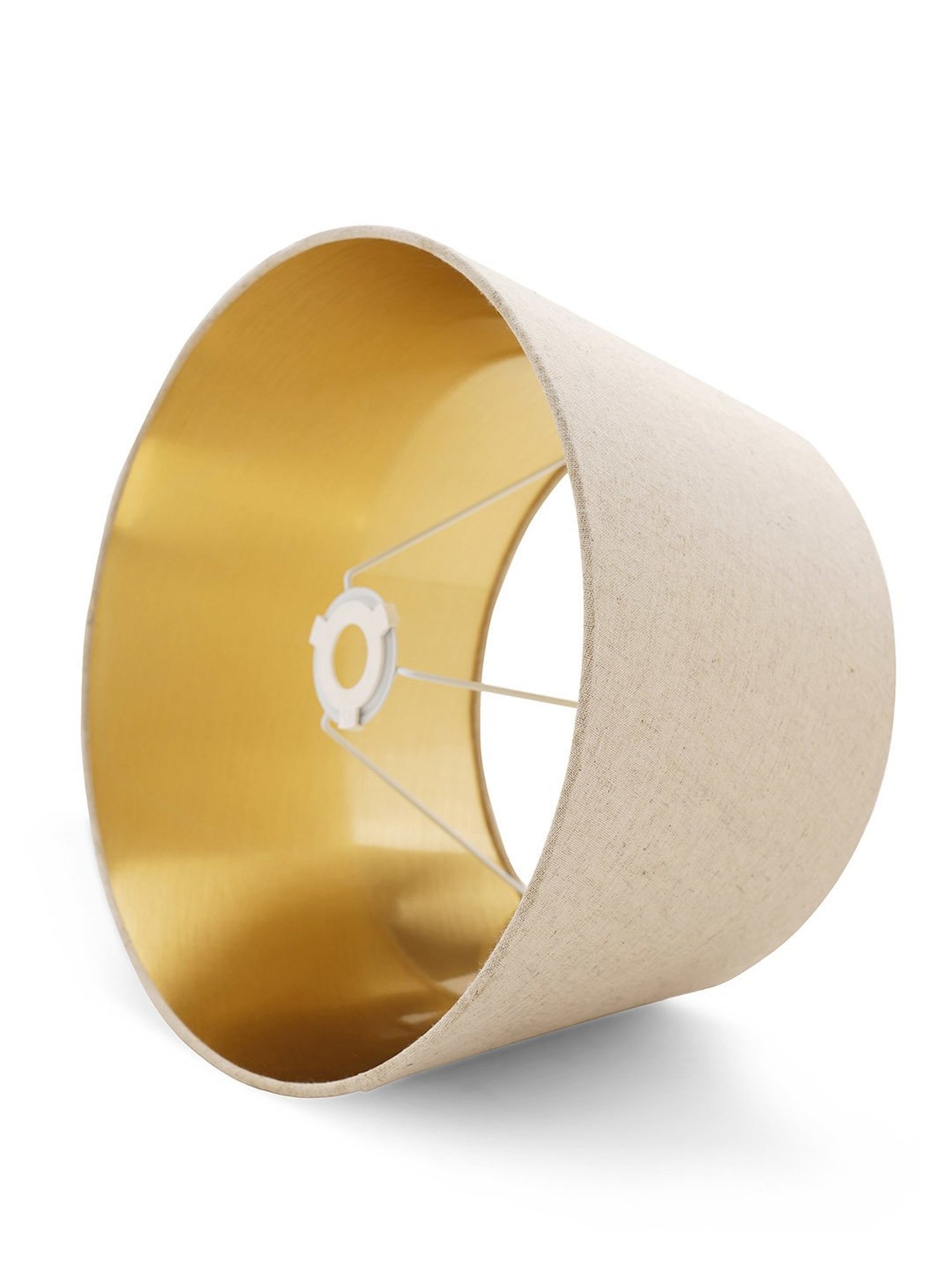 Possini Euro Design Modern Buffet Table Lamp Brushed Steel Tall Gourd White Drum Shade for Dining Room Bedroom Bedside