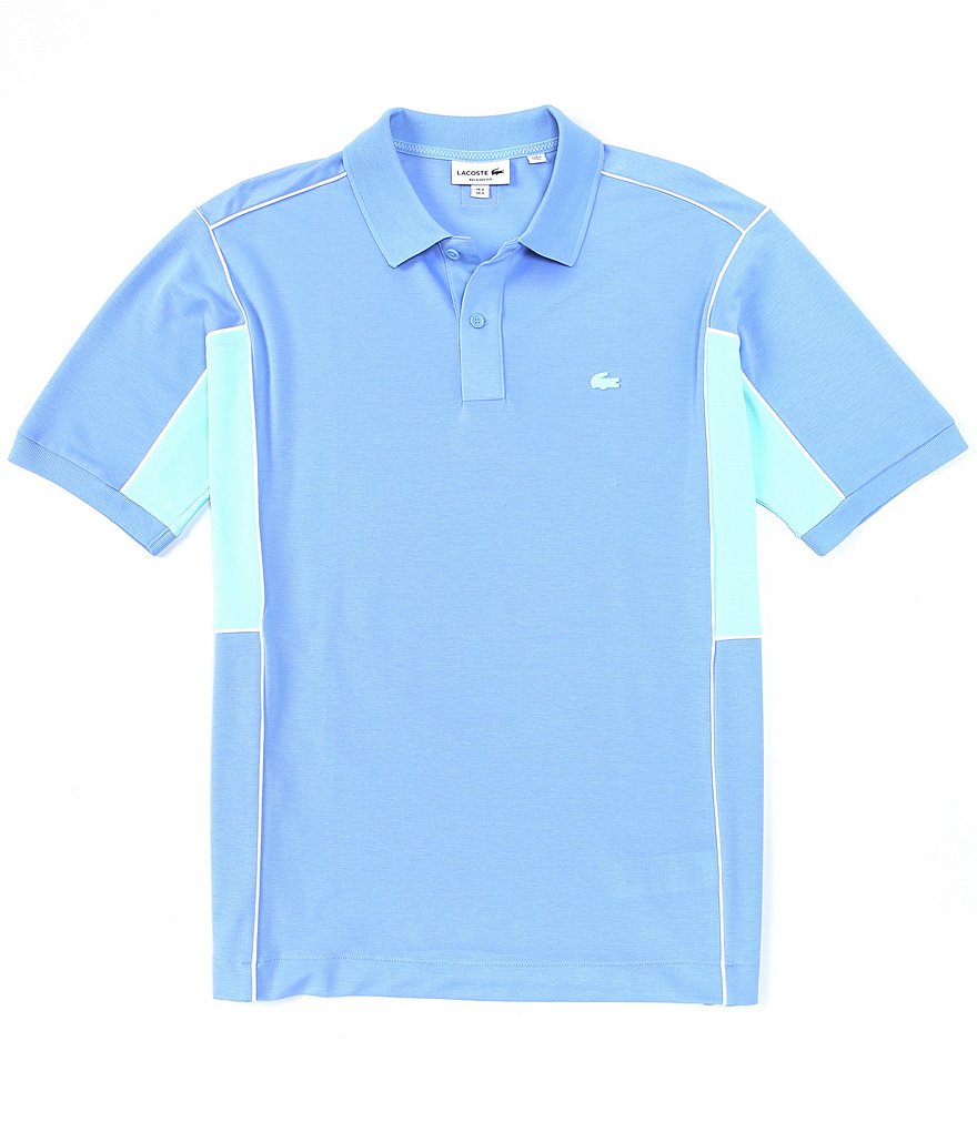 Lacoste Color Block Ultra-Light Short-Sleeve Polo Shirt