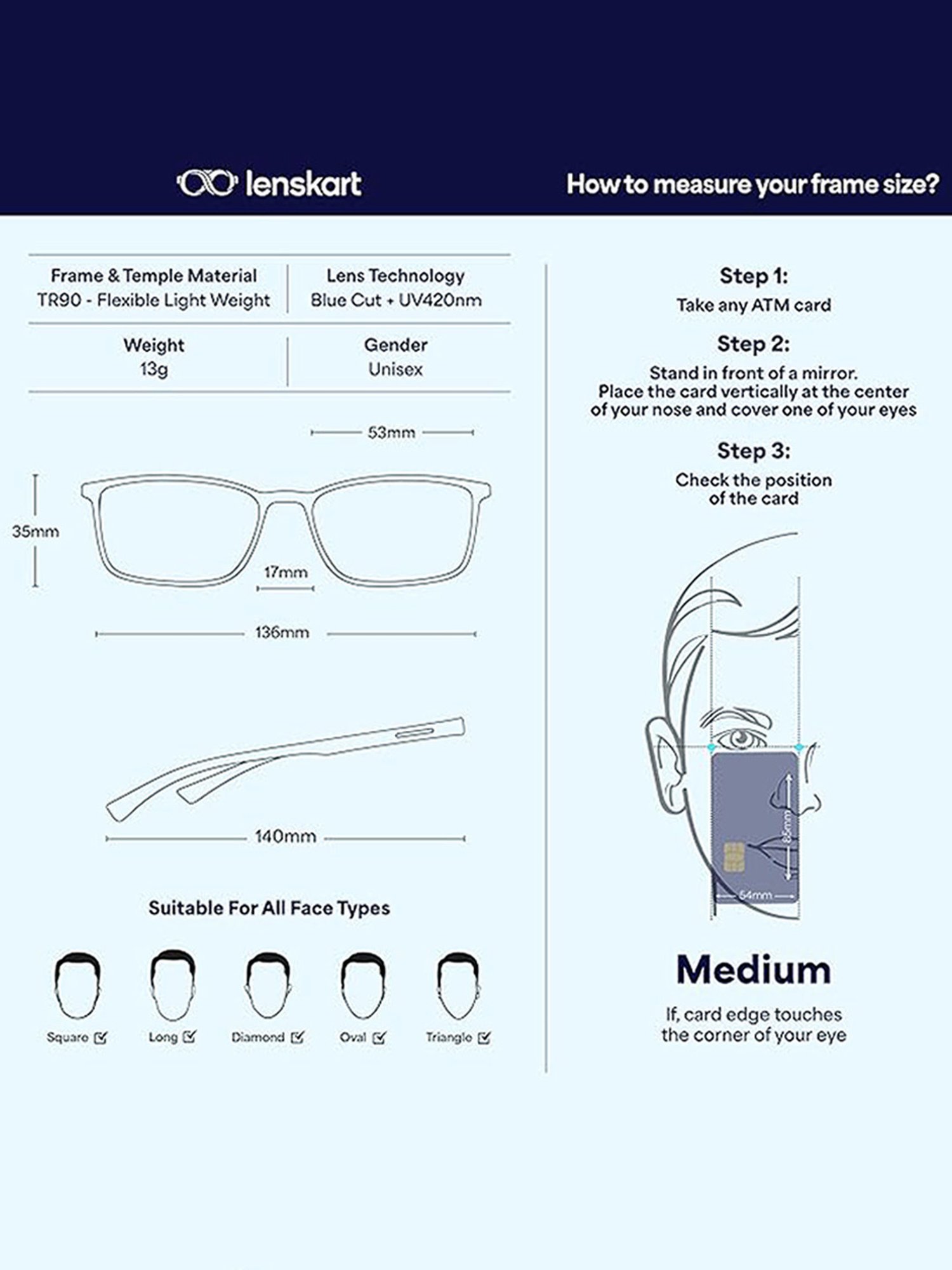 Lenskart Blu LB E13527 Grey Full Rim Rectangular Computer Glasses