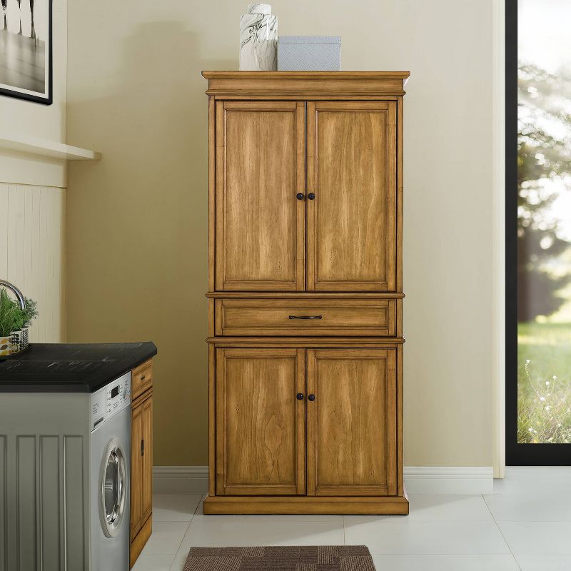 Wood 2 Door Storage Cabinet in White-Pemberly Row