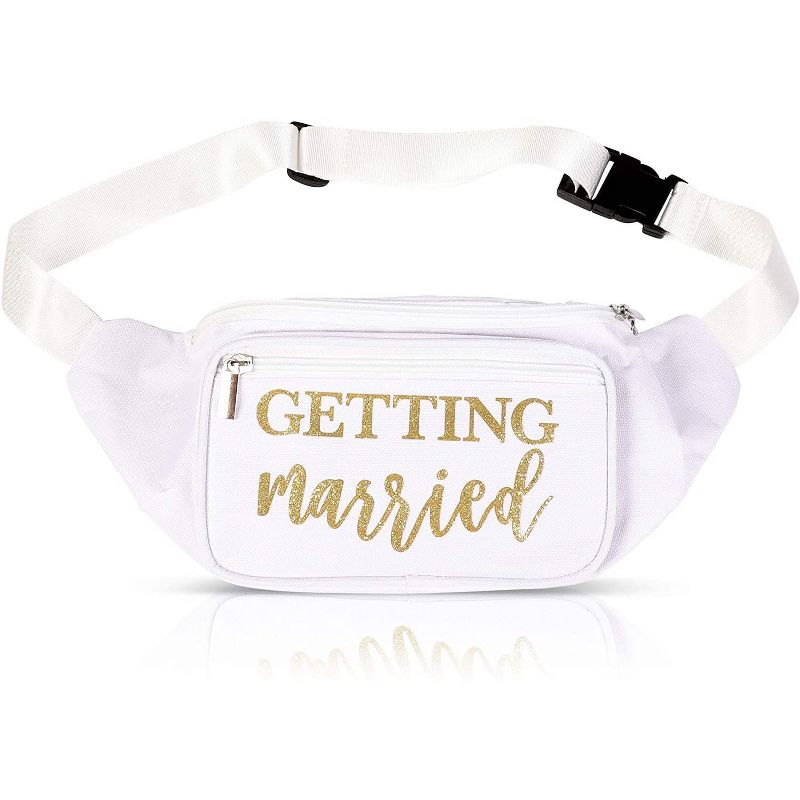 Getting Married Fanny Pack for Bridal Shower, Bachelorette