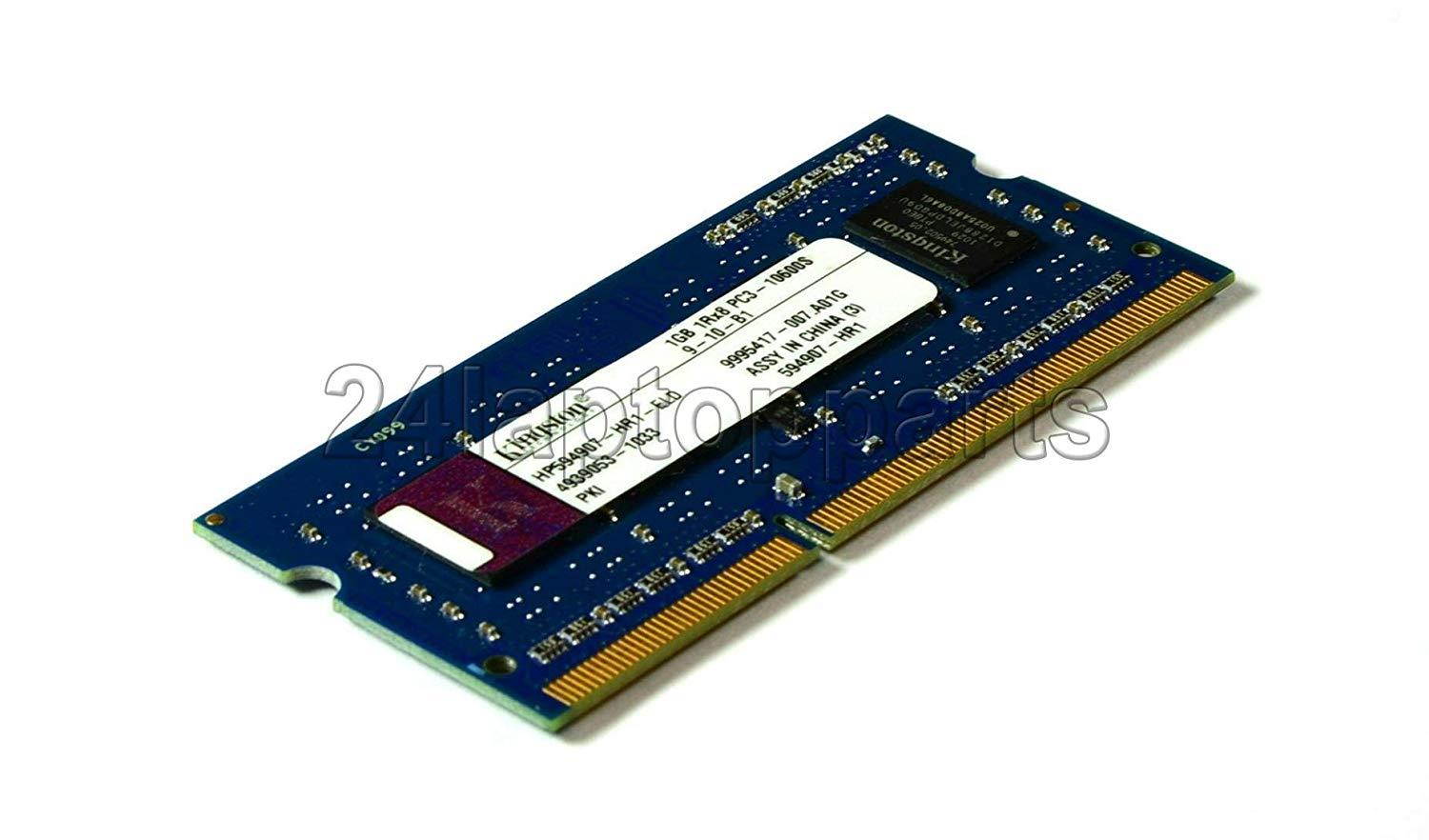 Kingston 1GB DDR3 RAM PC3-10600 204-Pin Laptop SODIMM