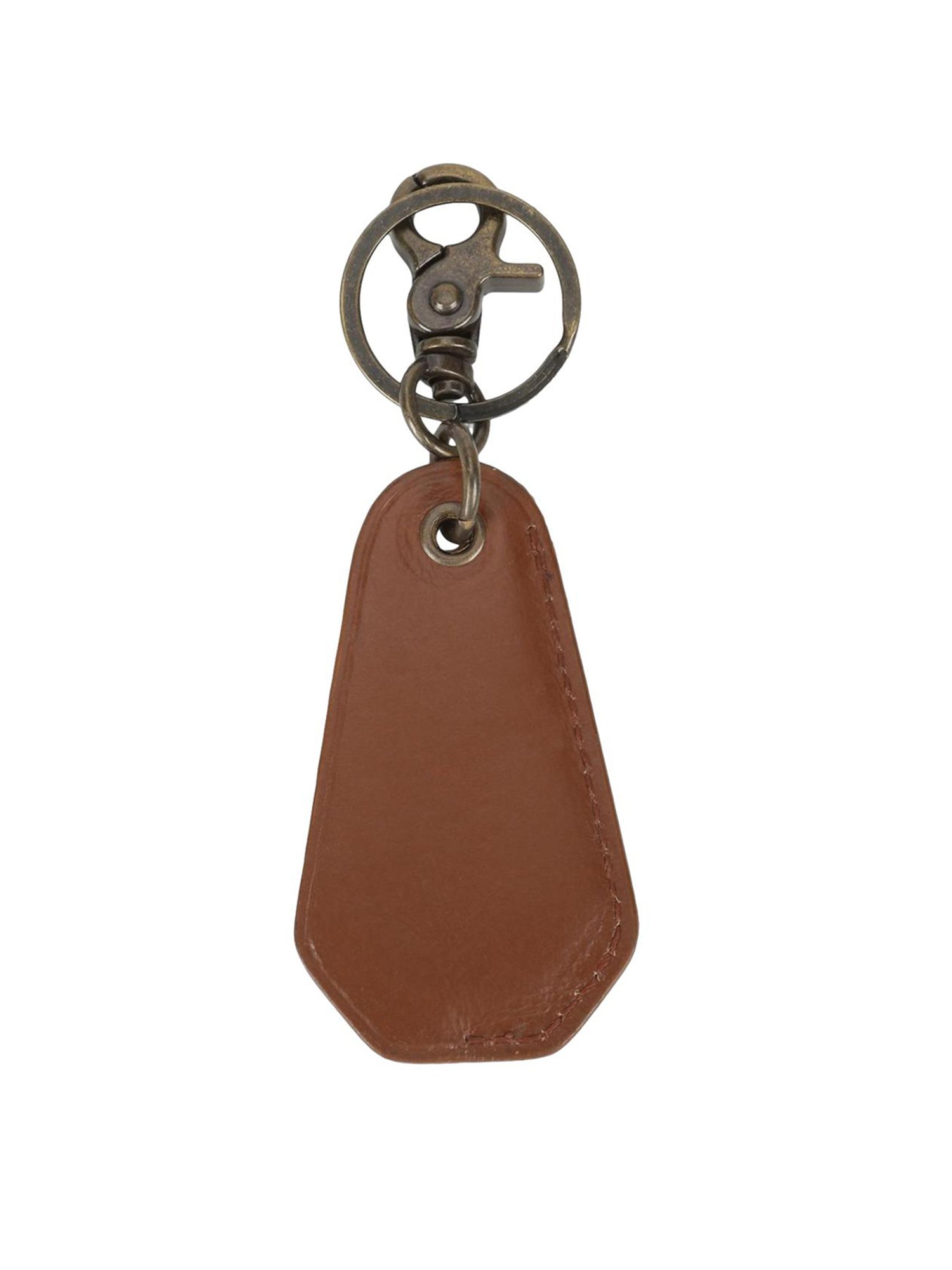 Royal Enfield Tan Logo Keychain