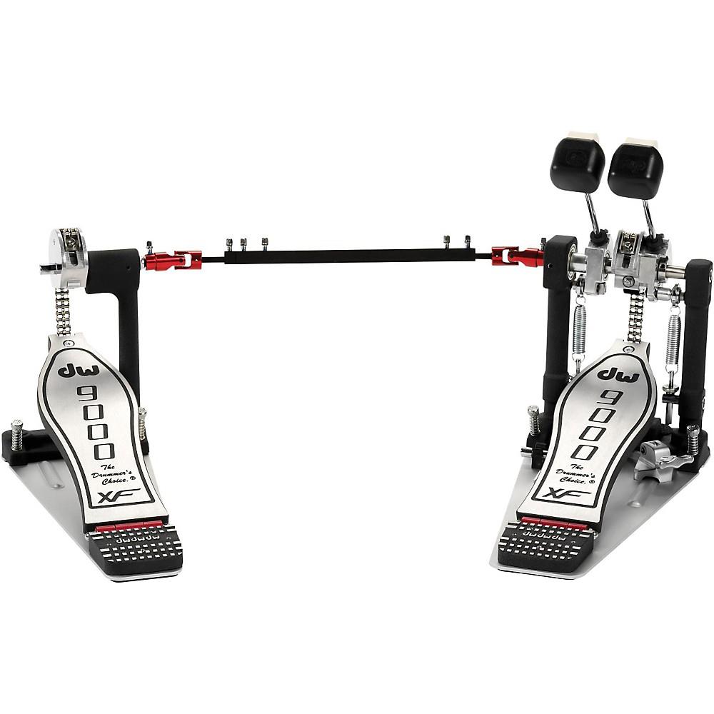 DW 9000 Series Double Bass Drum Pedal with eXtended Footboard