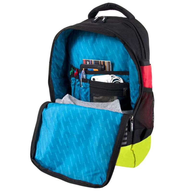 HEAD 18" Headshot Backpack - Black/Lemon