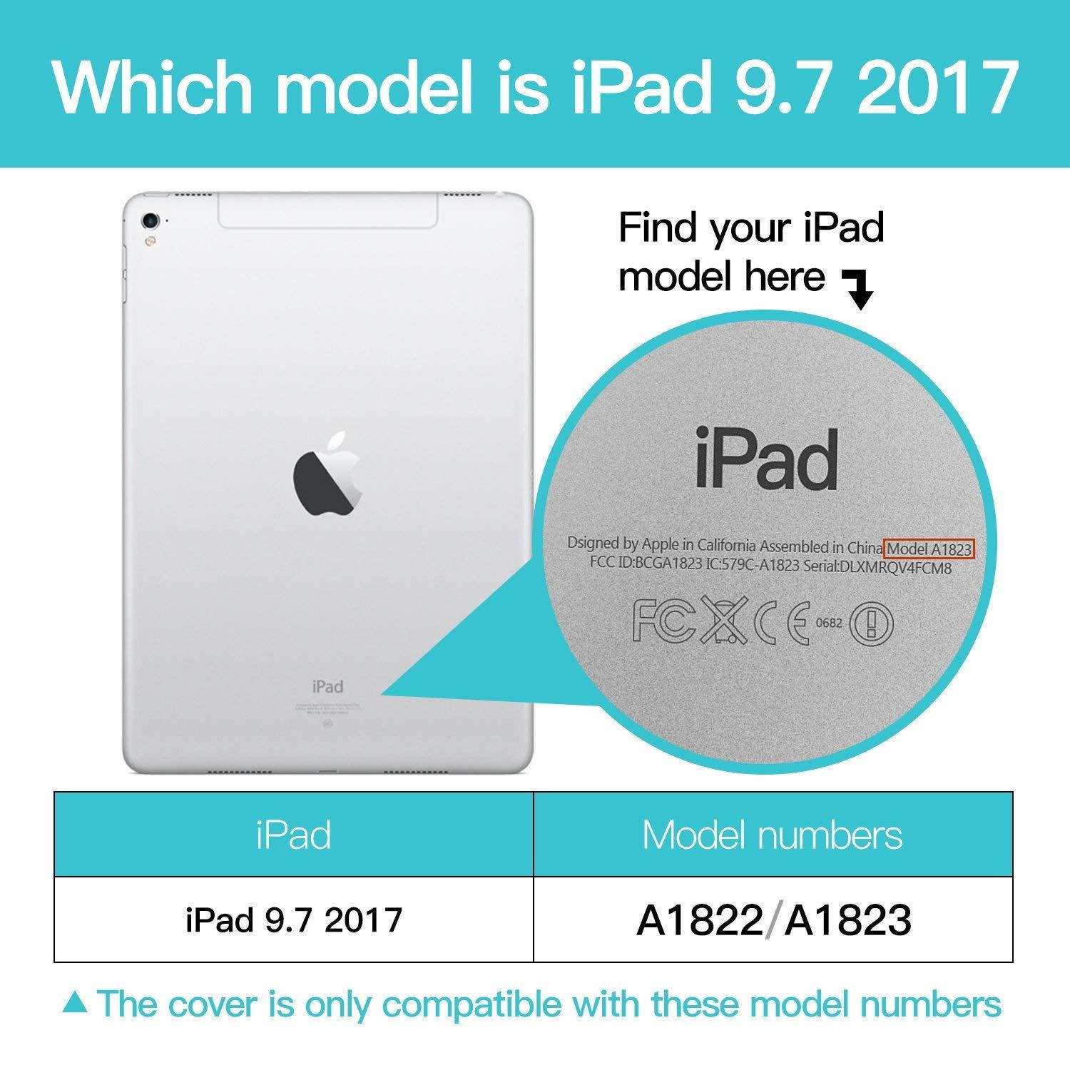 Ayotu iPad 2018/2017 9.7 inch Case,Slim Stand Smart Colorful Cover with Auto Wake and Sleep Smart Protective Cover for iPad 2018/2017 9.7-inch Model-The Horoscope