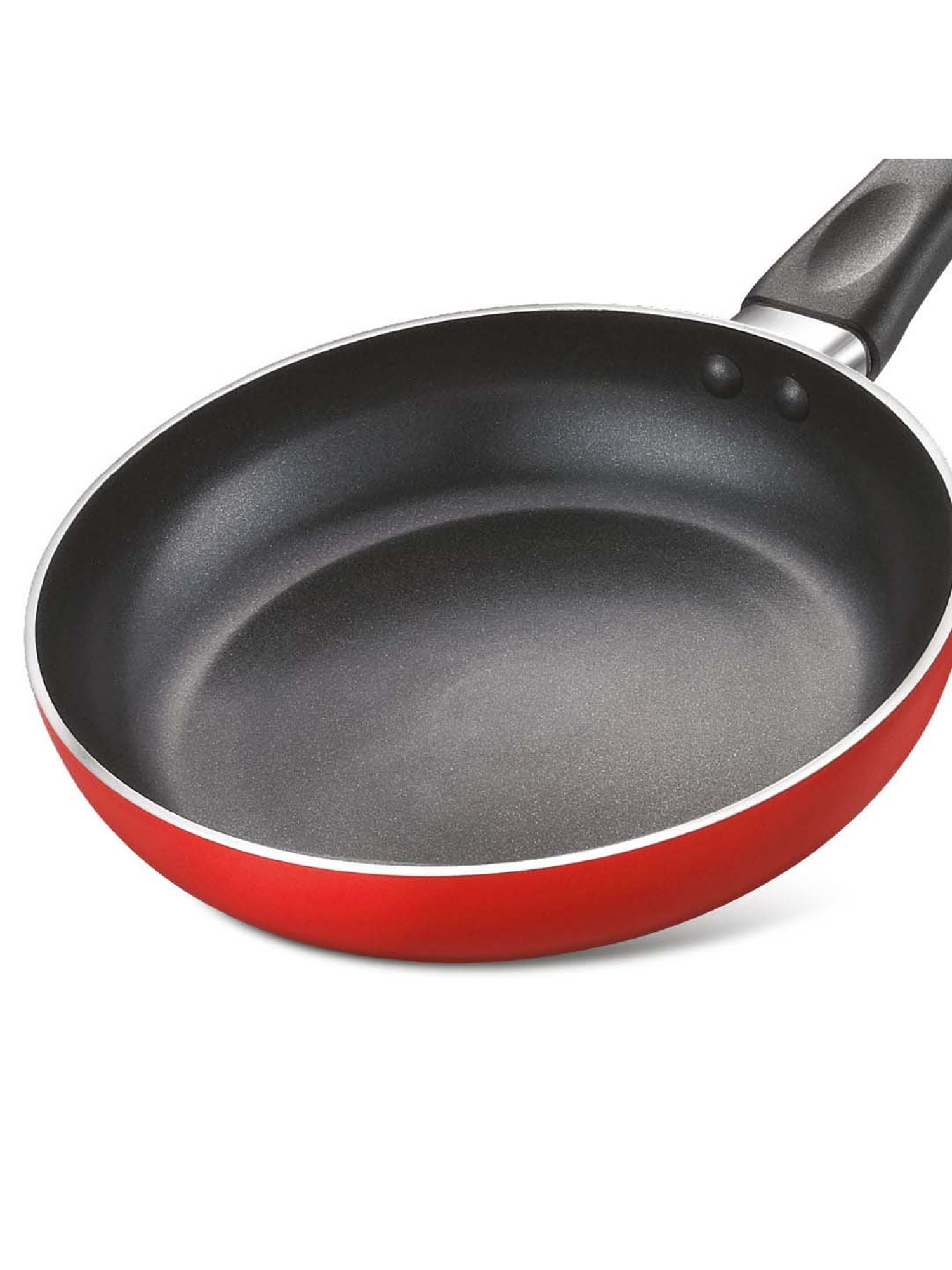 JUDGE Black & Red Aluminium 20 cm Non-Stick Fry Pan - Set of 1
