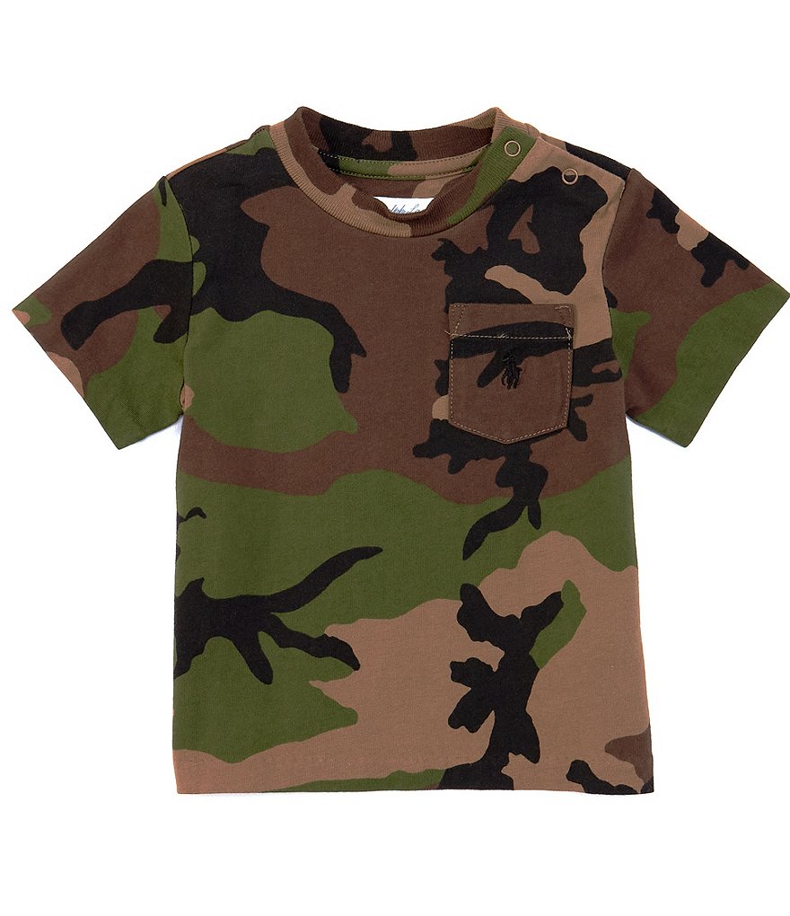 Edgehill Collection Baby Boys 3-24 Months Stripe Short Sleeve Woven Button Down Shirt