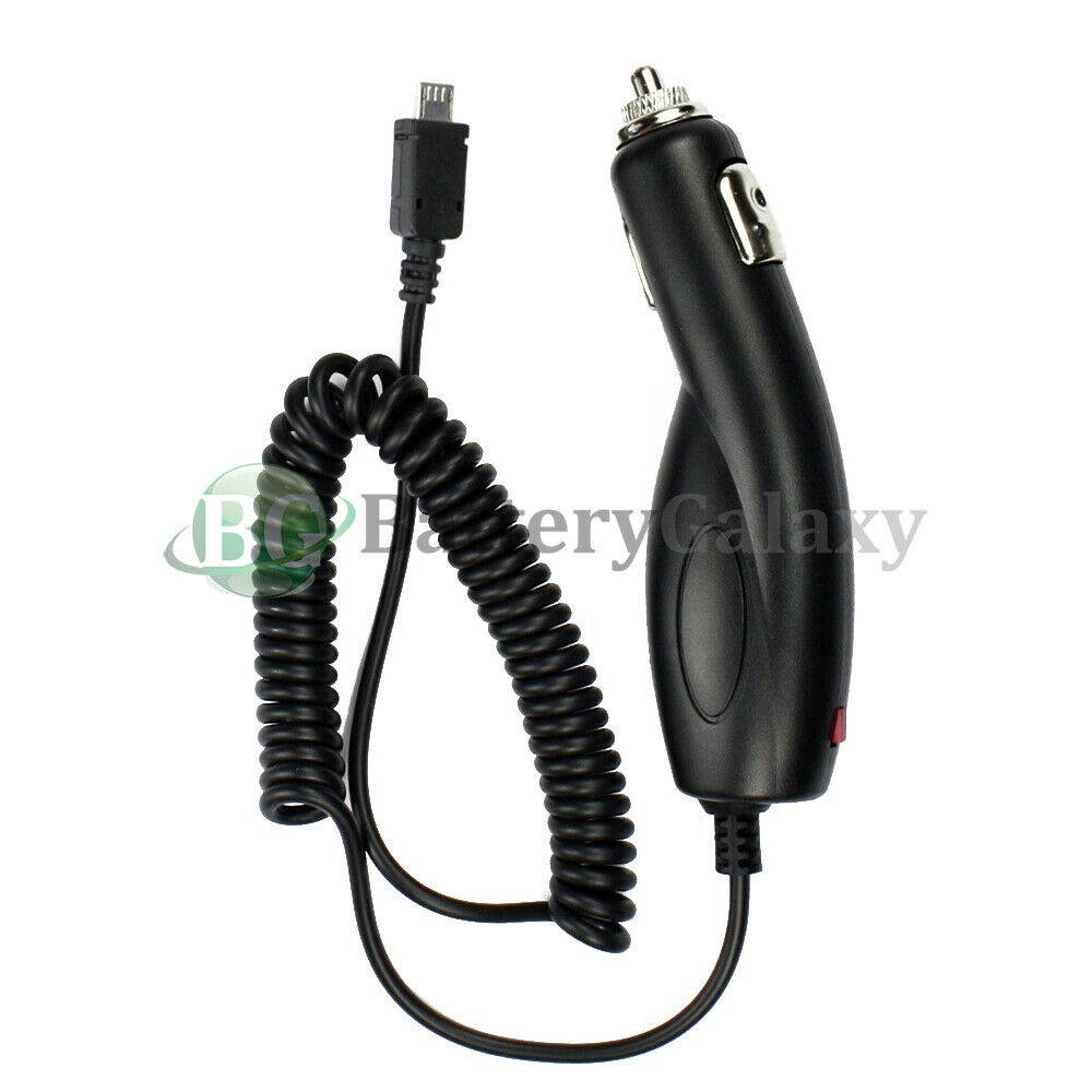 USB Micro Car Charger for LG K8+ 2018/K8 V/K10/K10 2017/K20 Plus/K20 V/K40