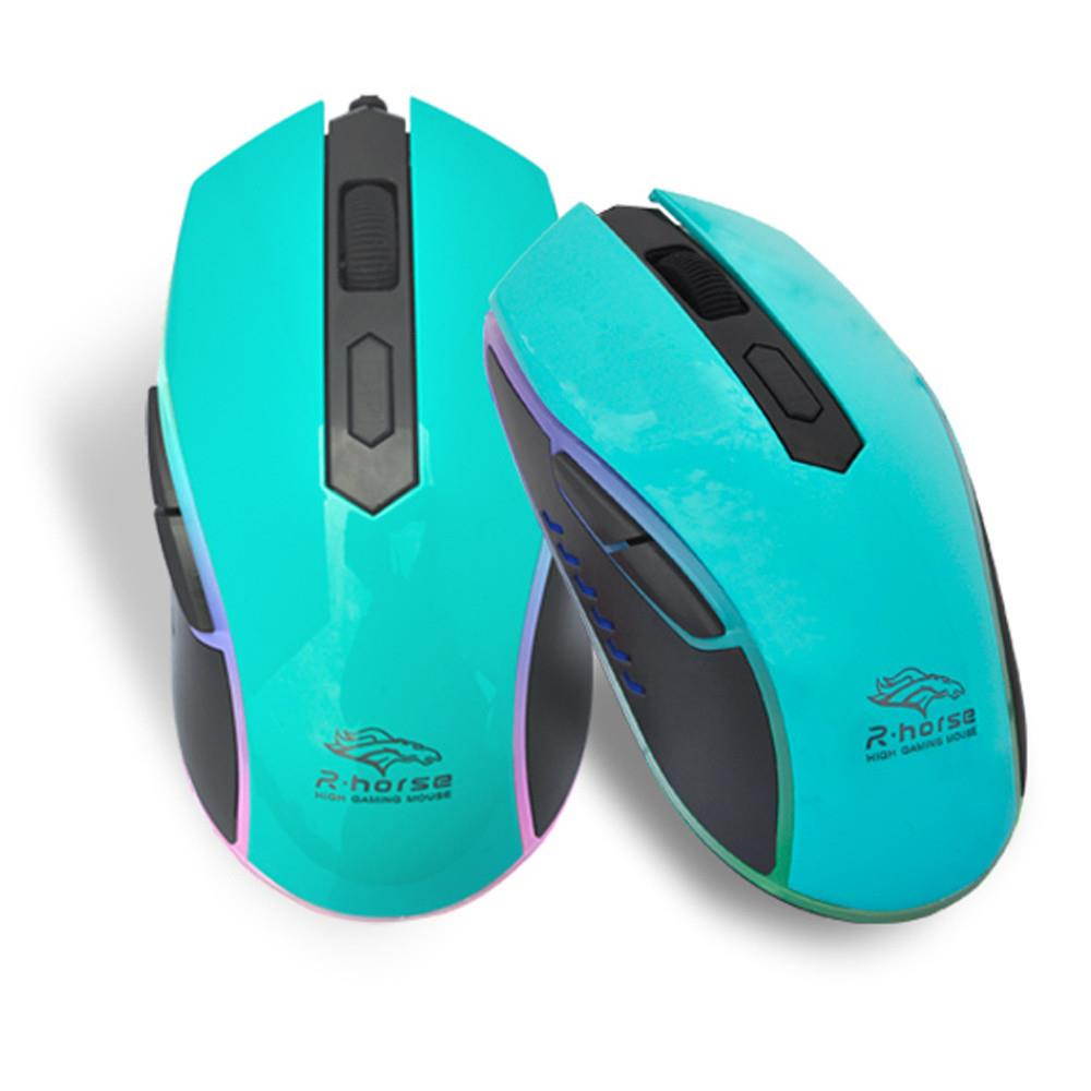 2018 Gaming Mouse Fashion LED 3200 DPI USB Wired Optical Gaming Mice Mouse For PC Laptop Ergonomics Optical Mouse SALE