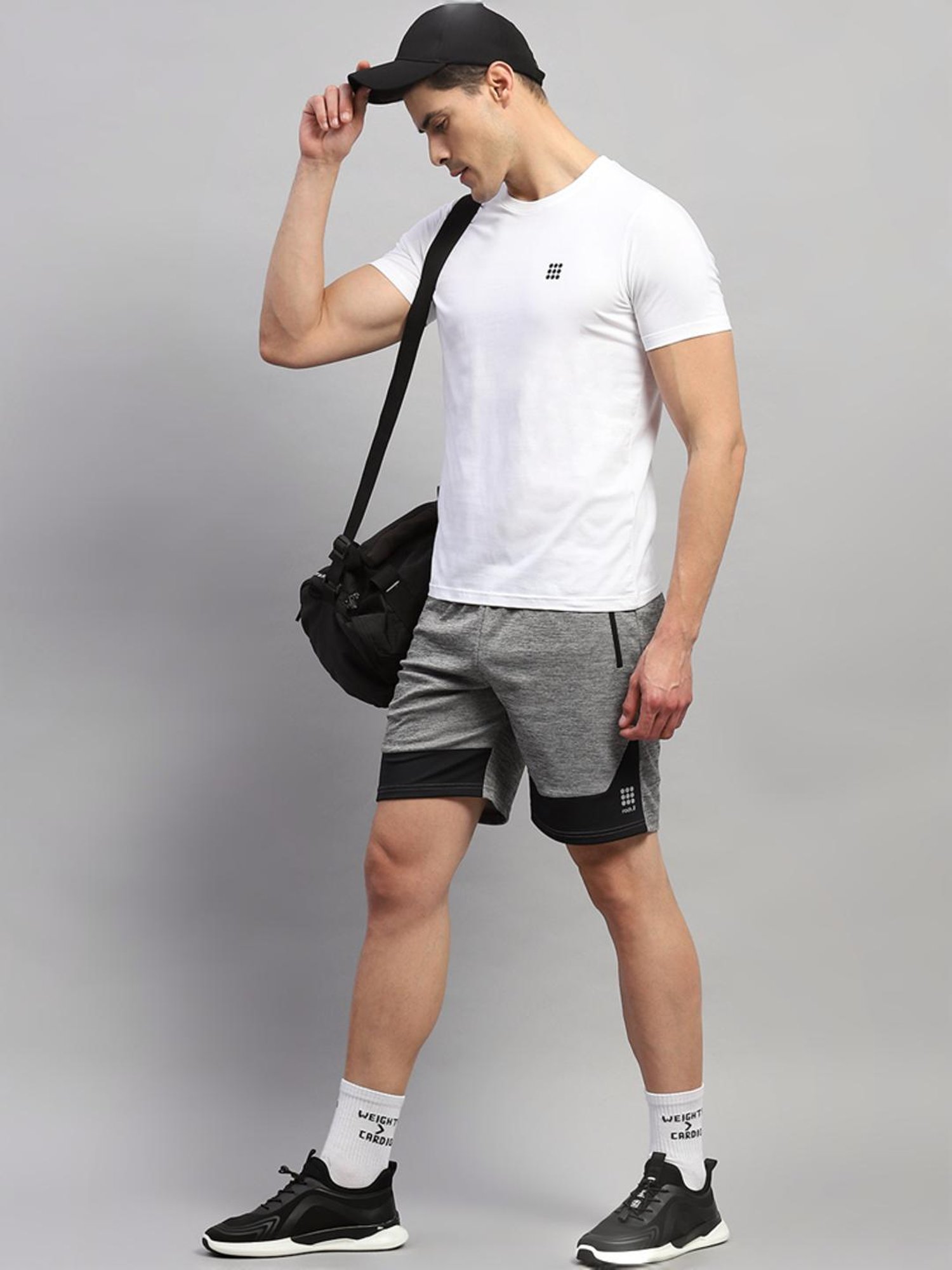 Rock.it White Cotton Regular Fit T-Shirt