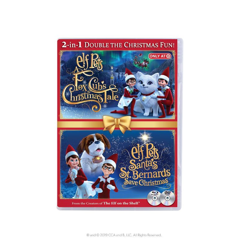 Fox Cub & St. Bernard Dual DVD Blu-Ray PDQ - 