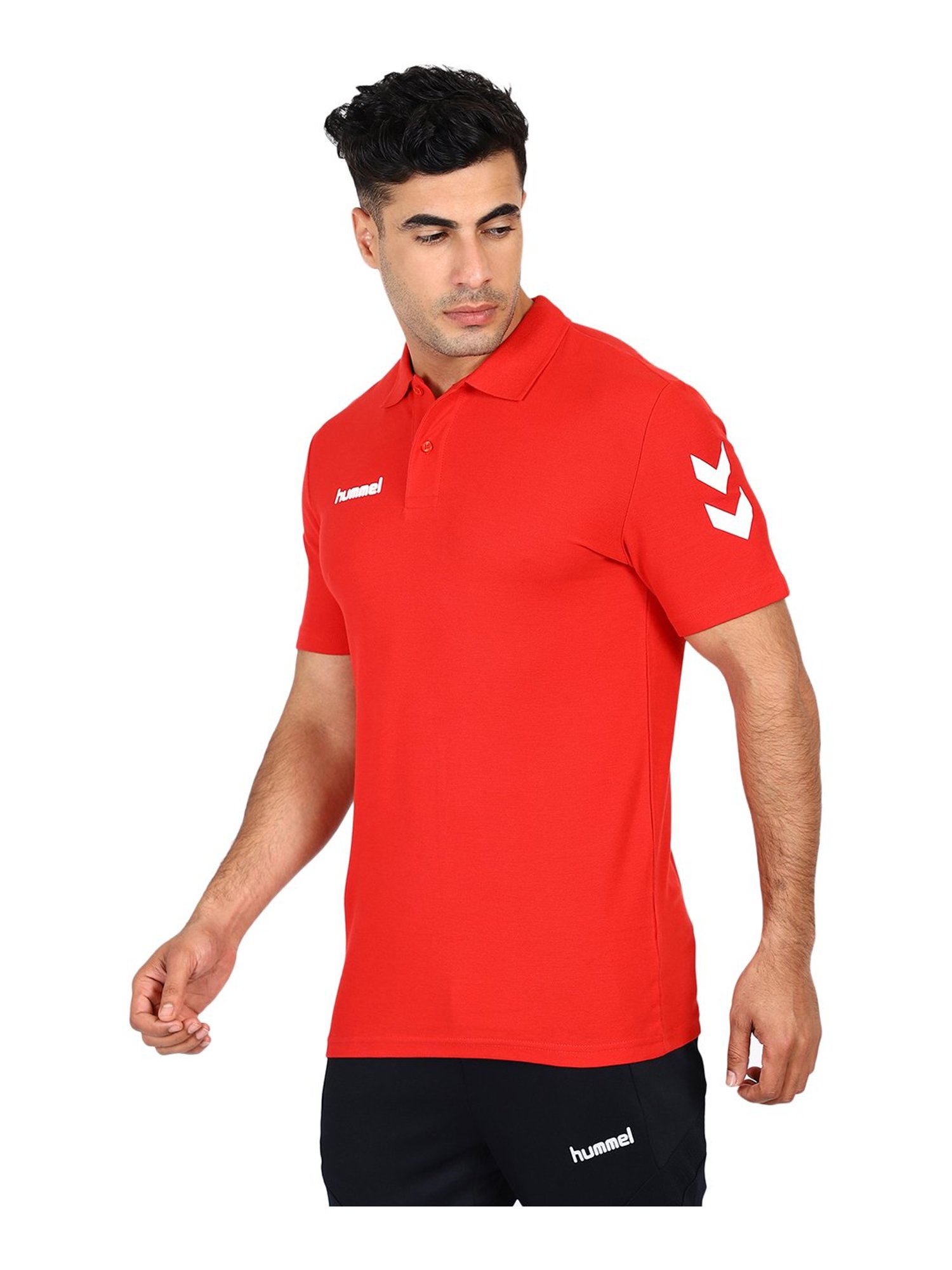 Hummel Red Polo T-Shirt
