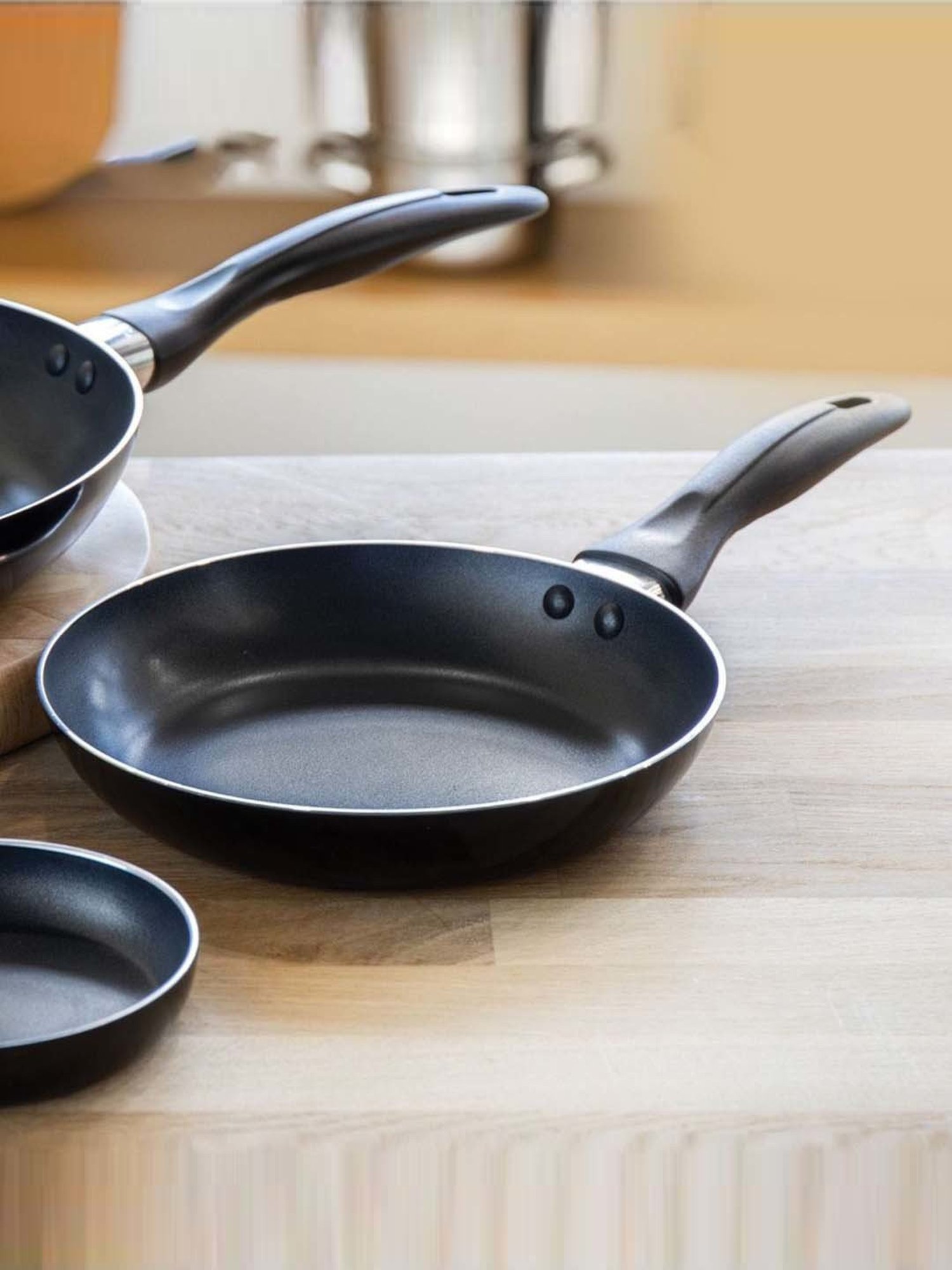 KitchenCraft Grey Medium Aluminium Non-Stick Eco Fry Pan - 20 cm