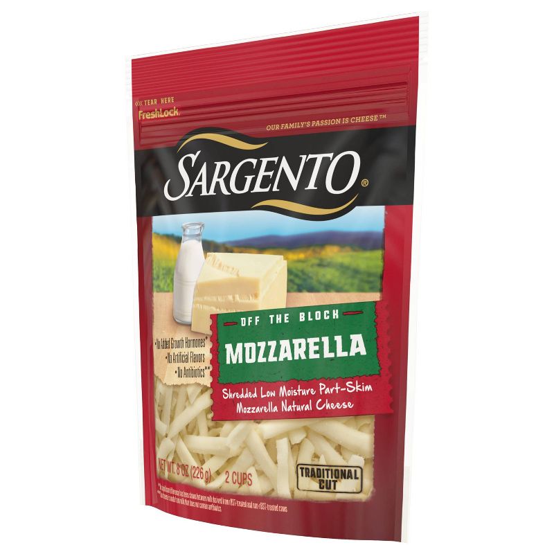Sargento Natural Mozzarella Shredded Cheese - 8oz