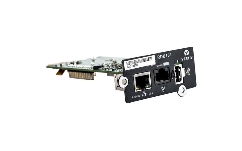 Liebert RDU101 SNMP/Webcard - IntelliSlot - 1 x Network (RJ-45) Port(s)