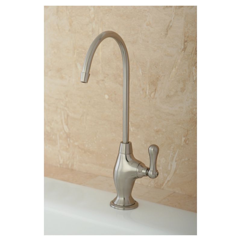 Restoration Water Filter Kitchen Faucet Satin Nickel - Kingston Brass