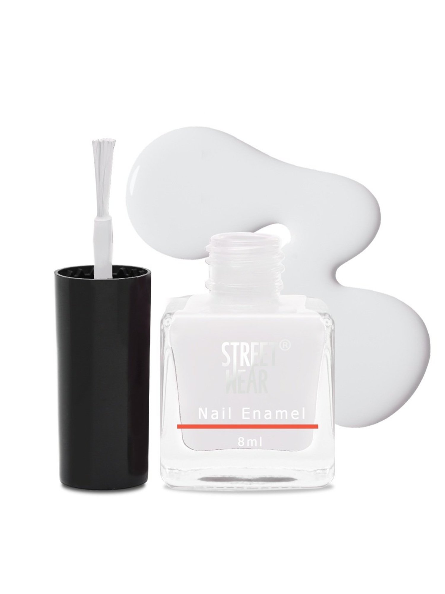 Street Wear Gloss Nail Enamel Angel's White - 8 ml