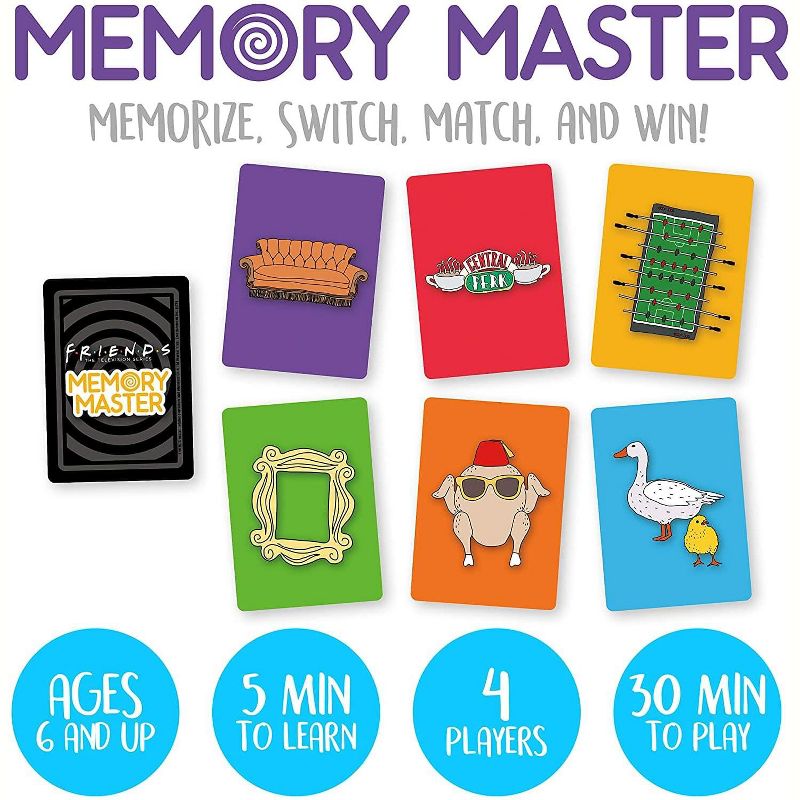NMR Distribution Friends Memory Master Card Game