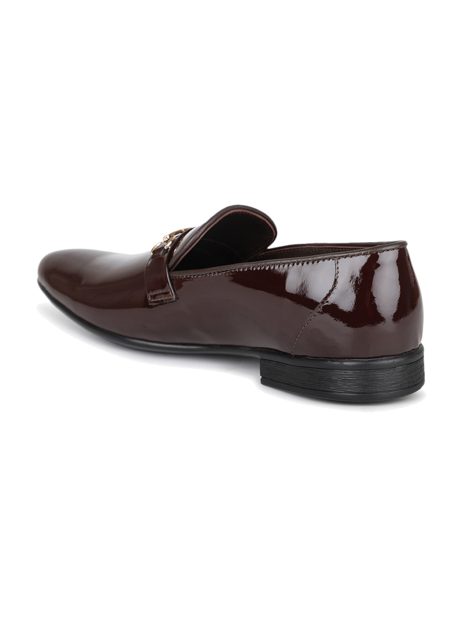 Privo Men's Maroon Formal Loafers