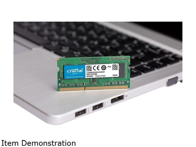 Crucial 16GB (2 x 8GB) 204-Pin DDR3 SO-DIMM DDR3L 1866 (PC3L 14900) Notebook Memory Model CT2K102464BF186D