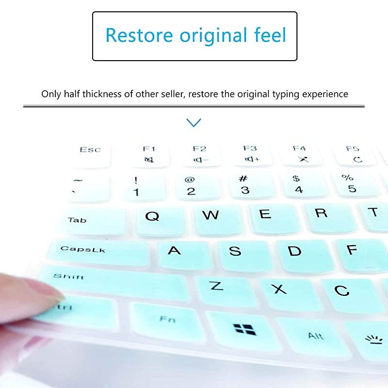 Keyboard Cover Skin Fit Lenovo Legion 15.6" Y520 Y530 Y540 Y545 Y720 R720 Y7000 Y7000P|17.3" Legion Y730 Y740 Gaming Laptop -Mint Green