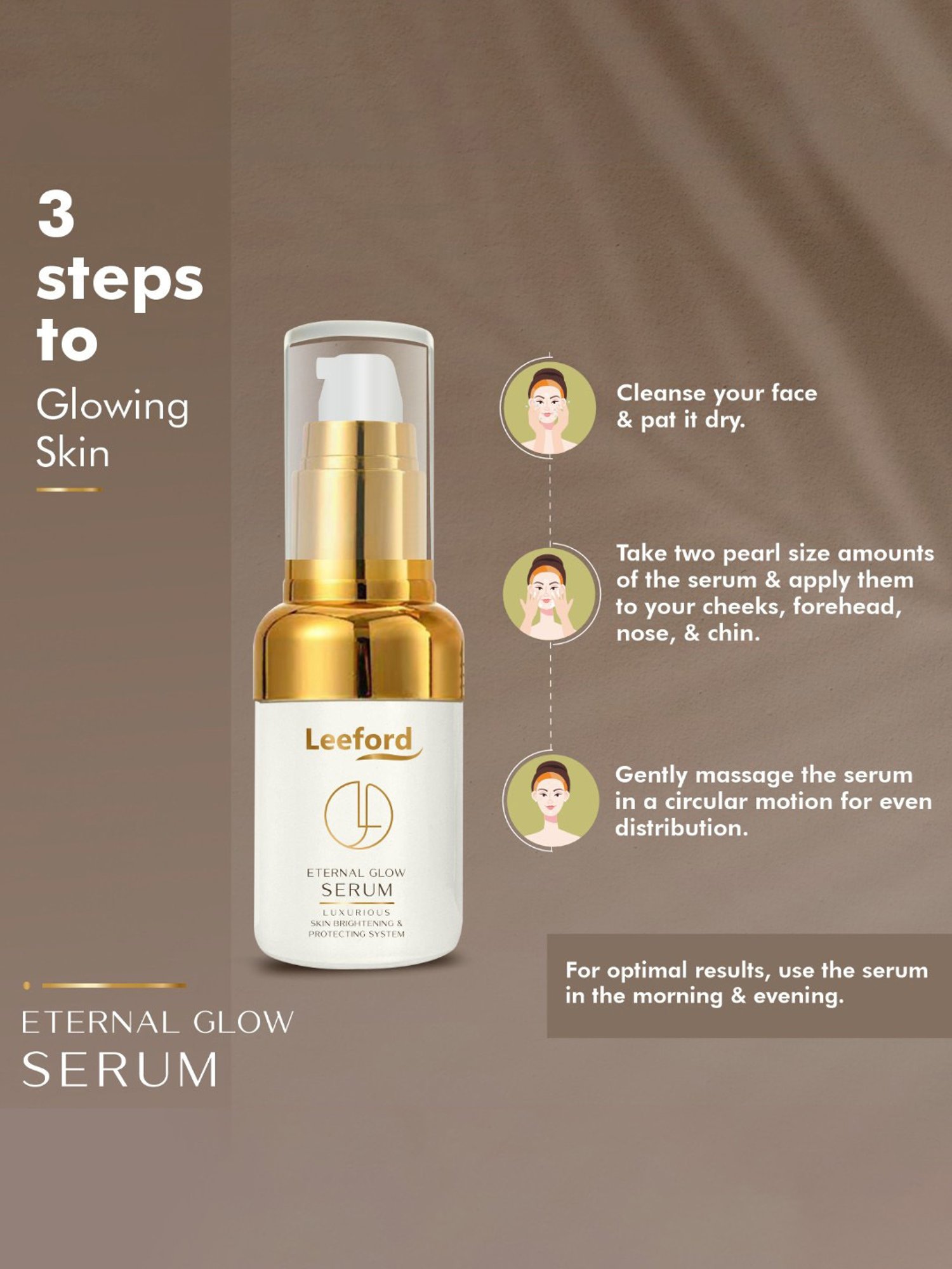 Leeford Eternal Glow Serum - 30 ml