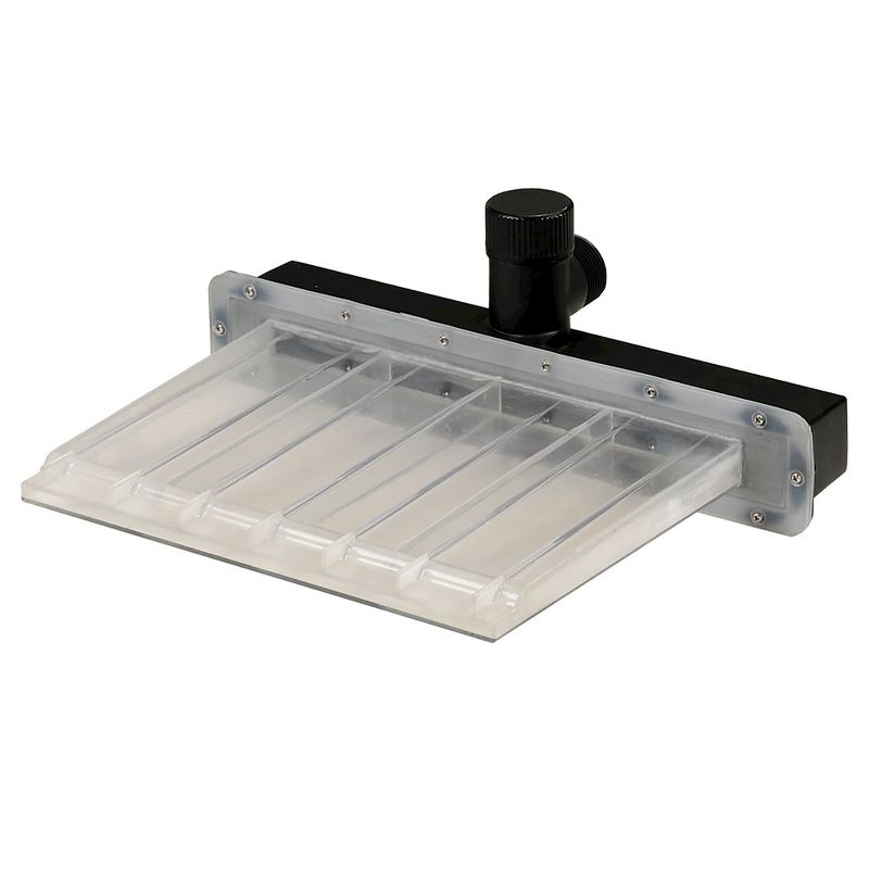 Pond Boss Lighted Waterfall LED Spillway 12" - White