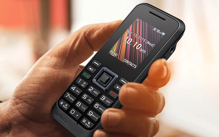 Kyocera Rally Phone S1370 (T-Mobile) Large Traditional Keypad | Sleek Design | Easy to Use | 1.8" Display | 760mAh Removable Li-Ion Battery | Micro SD Support (Pack of 5) - Black