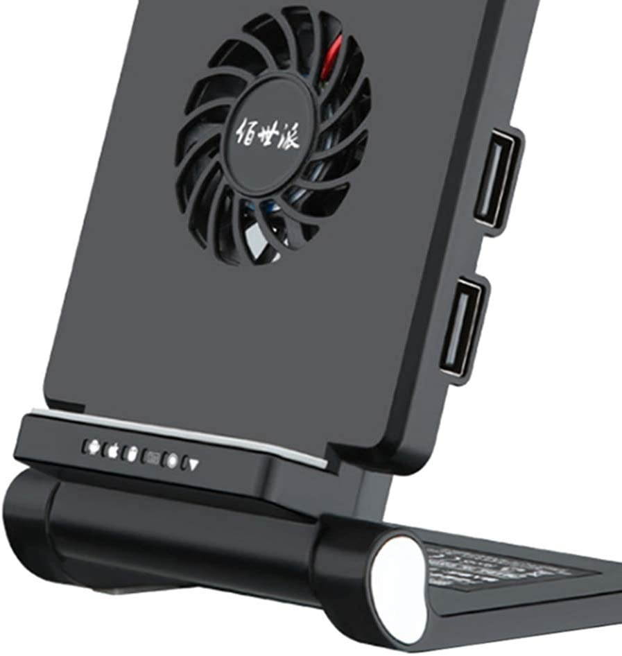 MagiDeal One Hand RGB Gaming Keyboard and Backlit Mouse Combo, Single Hand Mechanical Feeling Keyboard with Wrist Rest Support, Gaming Keyboard Set - Cooling Bracket