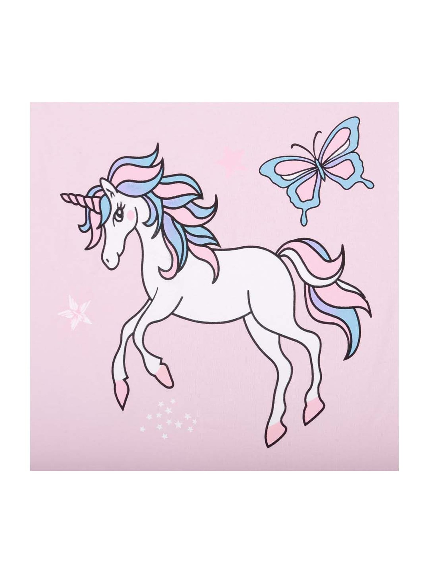 Baby Moo Kids Pink Cotton Printed T-Shirt & Pyjama