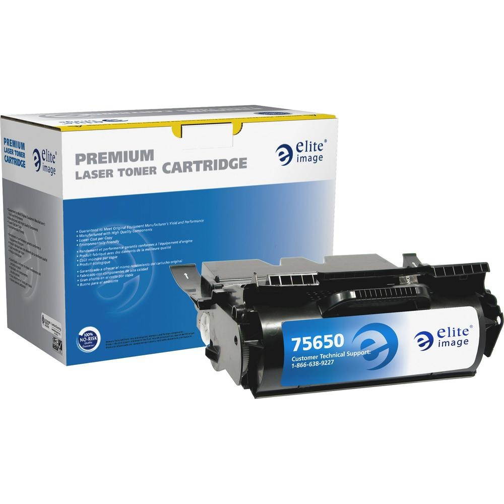 Elite Image 75650 Toner Cartridge 21 000 Page Yield Black