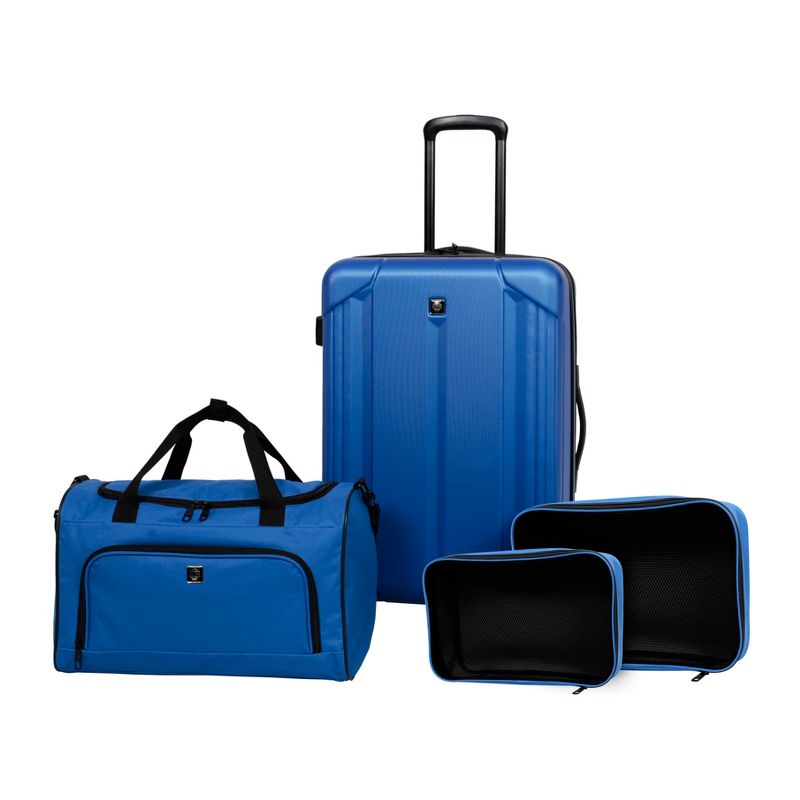 Skyline 4pc Hardside Luggage Set - Blue