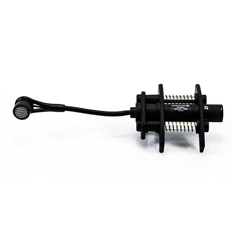 TG D57 Condenser Clip-On Cardioid Microphone with Flexible Gooseneck, for Drums and Percussion