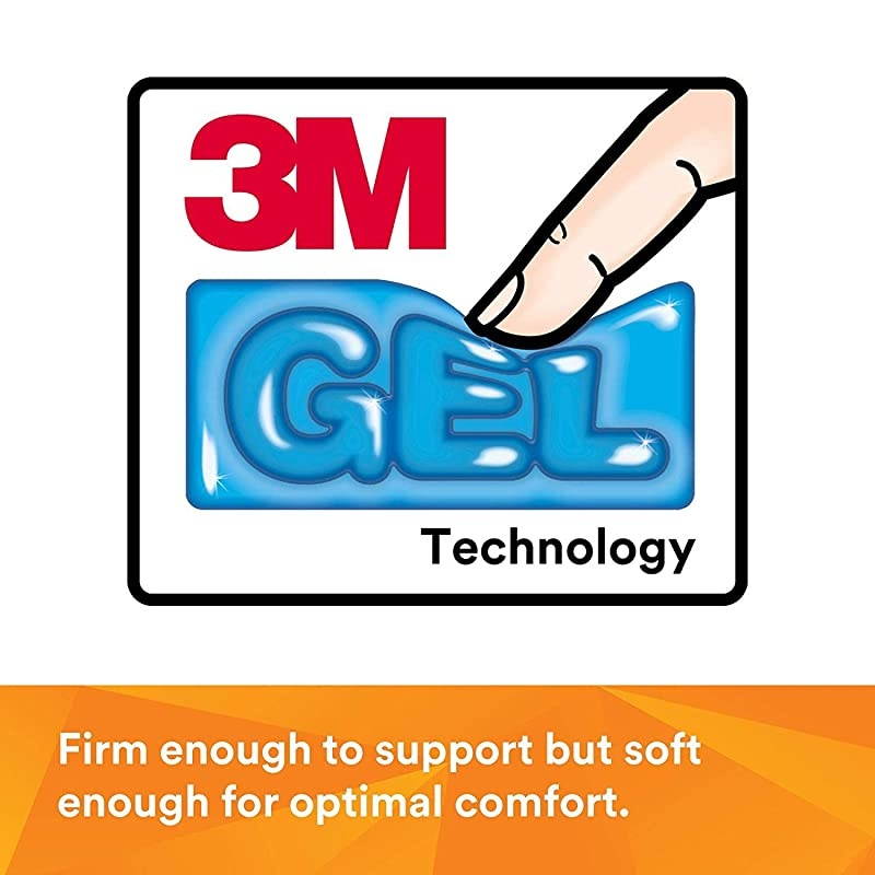 Precise Mouse Pad with Gel Wrist Rest Soothing Gel Comfort with Durable Easy to Clean Leatherette Cover Optical Mouse Performance and Battery Saving Design 92 x 87 Black MW310LE