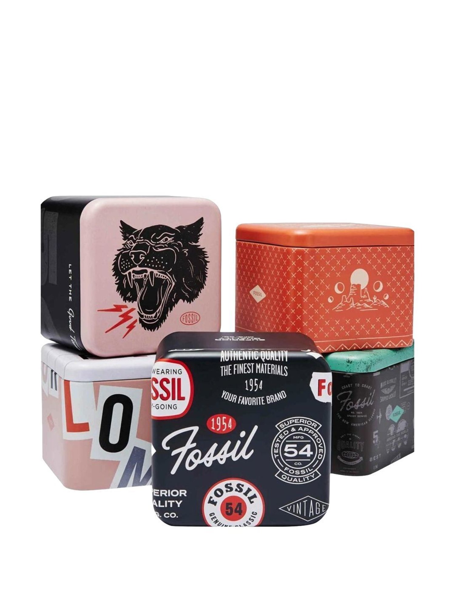 Fossil 48Mm Flynn BQ2383 Analog Watch for Men