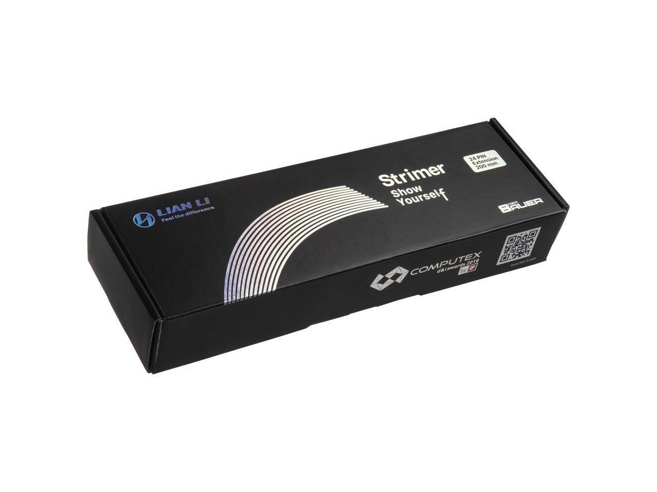 LIAN LI STRIMER 24 Pins Addressable RGB Power extension cable---- Strimer 24 Pins (1Year Warranty) (OpenBox)