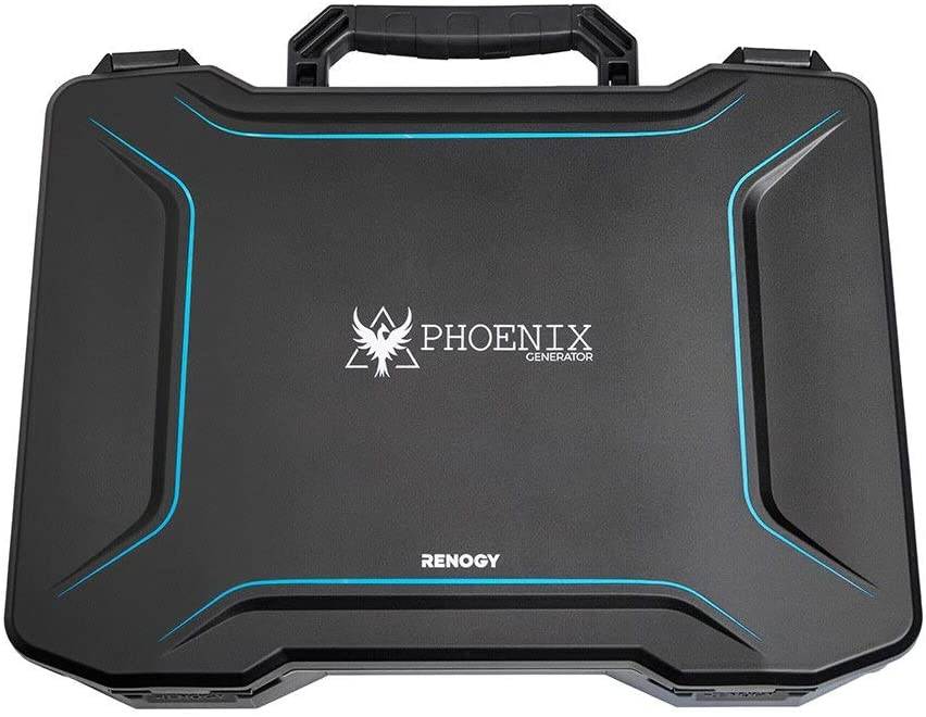 Renogy Phoenix 246.24Wh/150W Portable Generator All-in-one Kit with 20W Built-in Solar Panel for Outdoors Camping Travel Emergency Off-Grid Applications