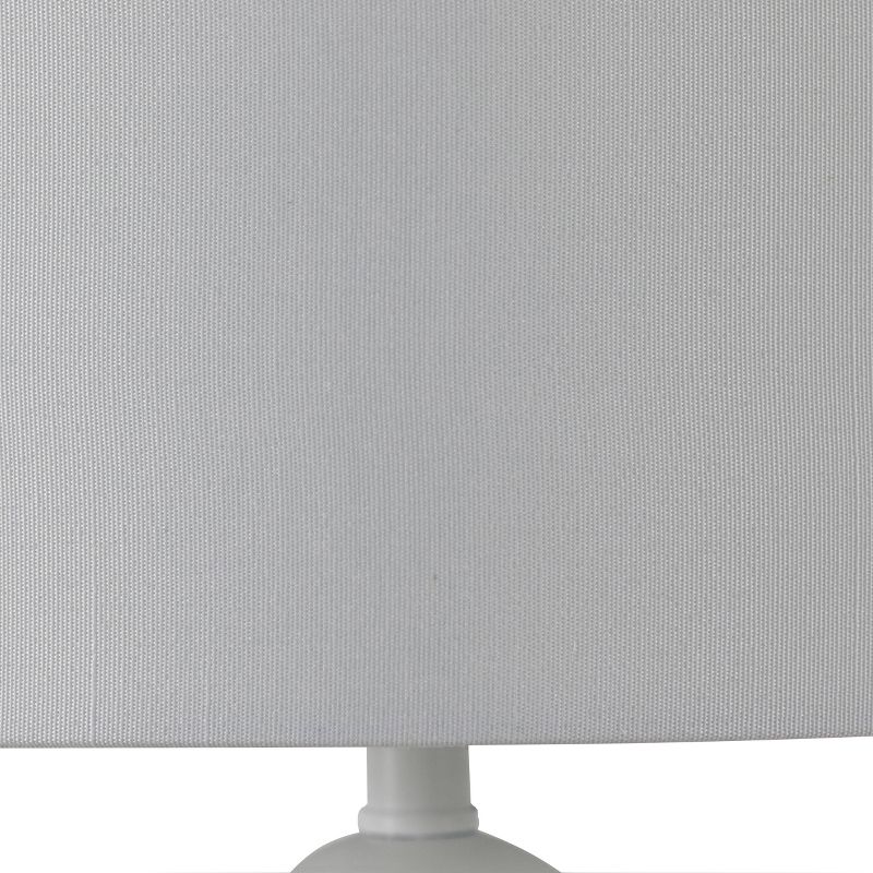 59" Stacked Ball Floor Lamp White - Decor Therapy