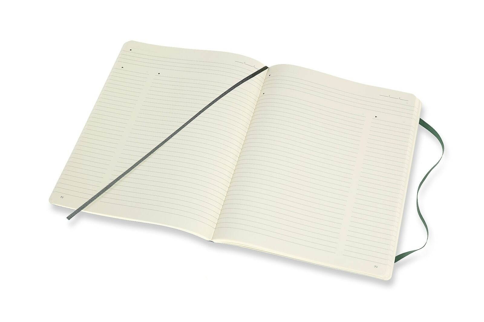 Moleskine MSKN PRO Notebook, XL (7.5x9.75), Forest Green 620848