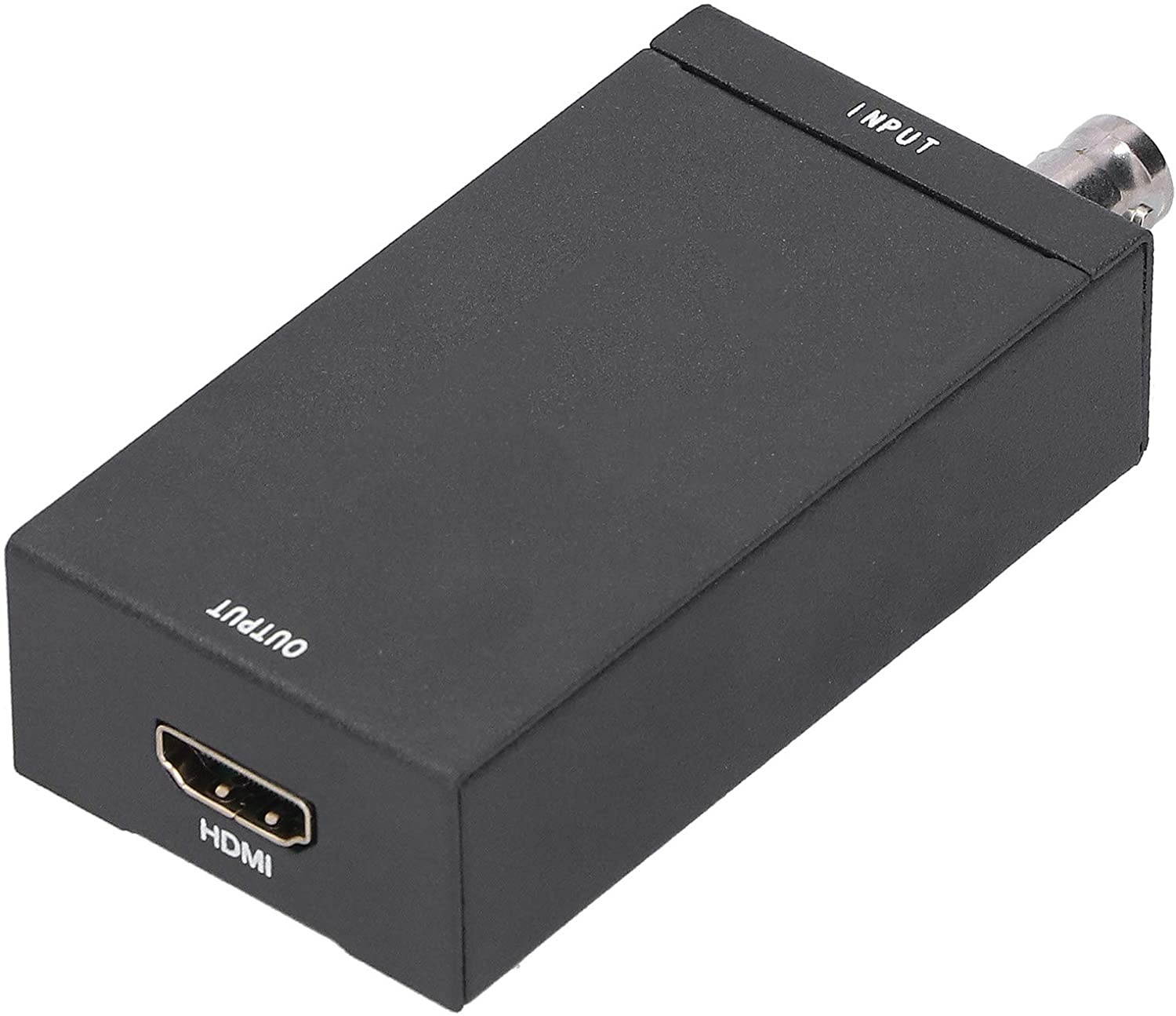 Mxzzand 3G SDI to HDMI Portable SDI Converter 1920x1080P Full HD SDI to HDMI Converter with Conversion Function(U.S. regulations)