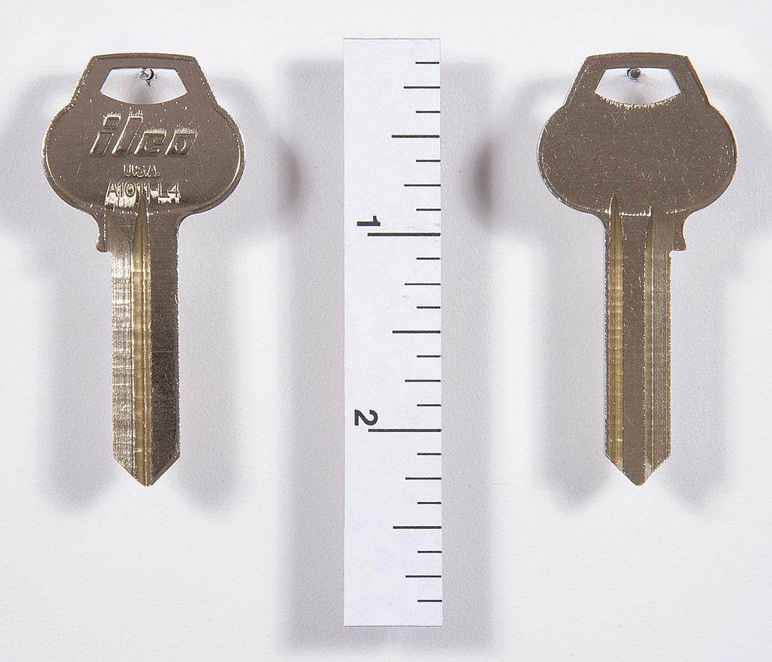 KABA ILCO A1011-L4 Key Blank, Pins 6,PK10