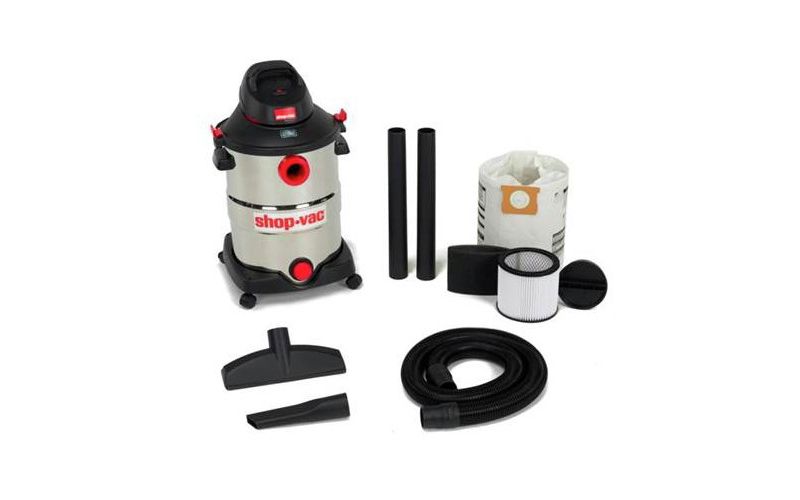 Shop-Vac 5989500 Shop-Vac 12 Gal. 5.5 Peak HP SVX2 Stainless Steel Wet / Dry Vacuum