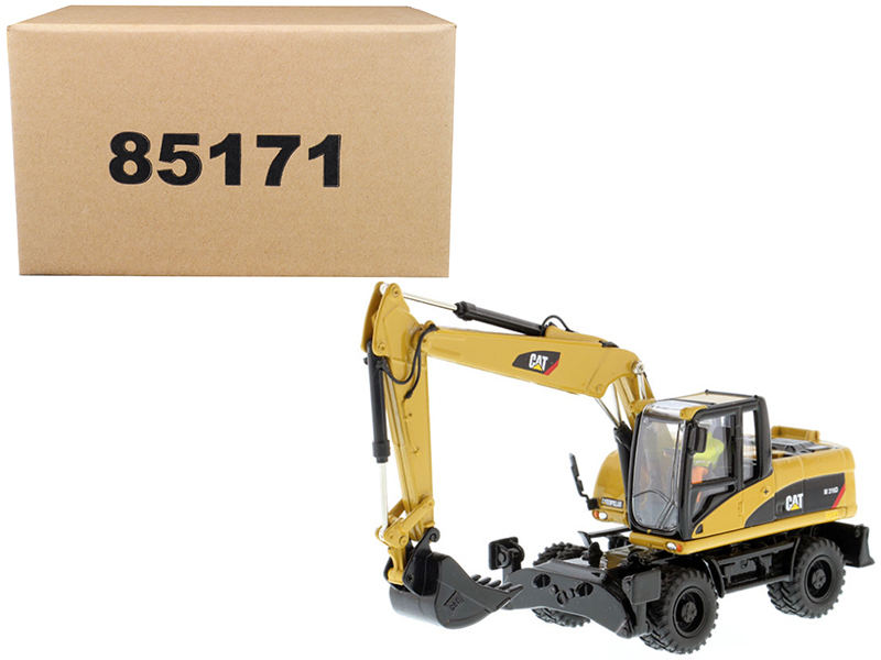 CAT Caterpillar 349F L XE Hydraulic Excavator with Operator "High Line" Series 1/50 Diecast Model by Diecast Masters