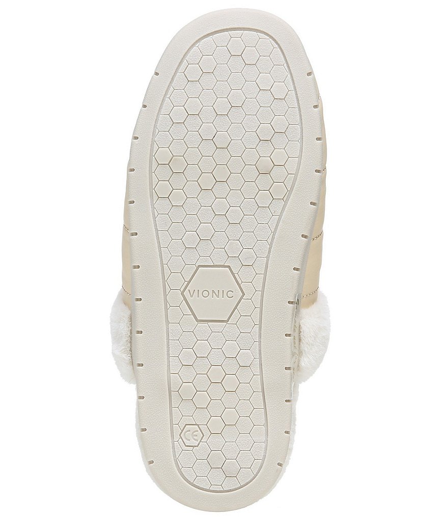 Vionic Josephine Faux Fur Lined Slide-On Slippers
