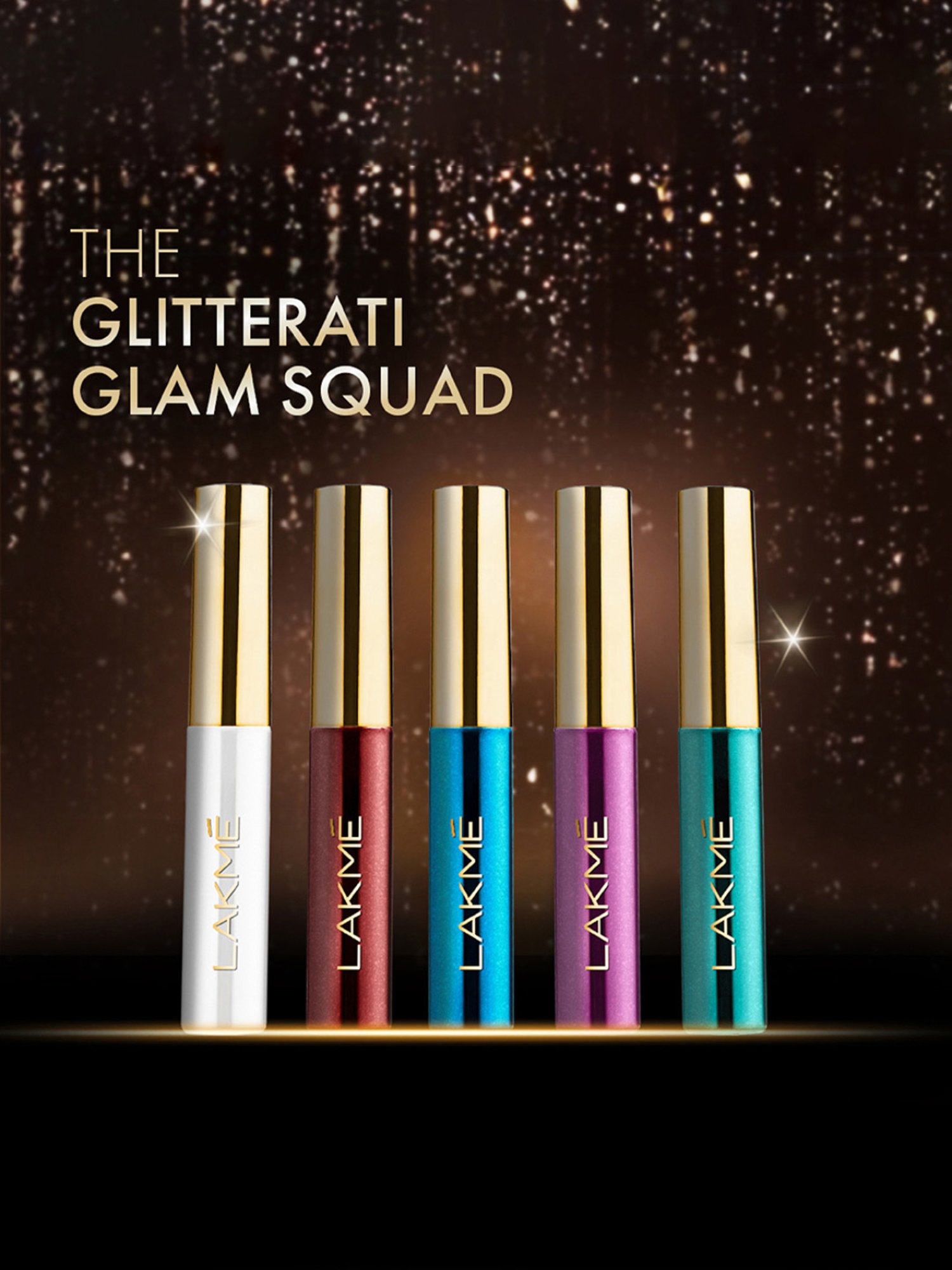 Lakme Glitterati Shine Line Eyeliner Invincible Purple - 4.5 ml