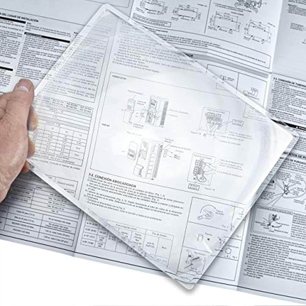 Carson Page Magnifier 2x Rigid-Frame Full Page Magnifier DM-21