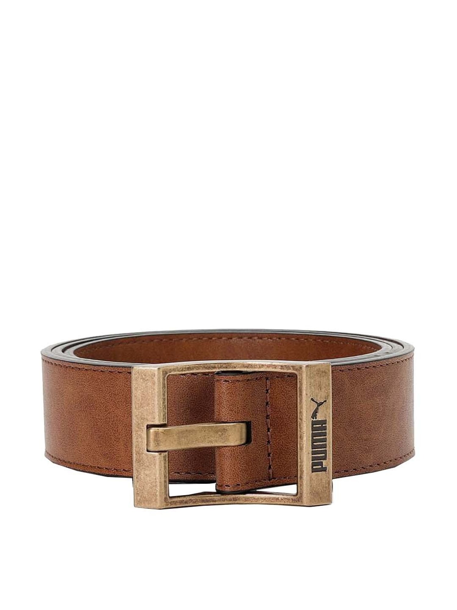 Fossil Griffin Brown Leather Casual Belt For Men