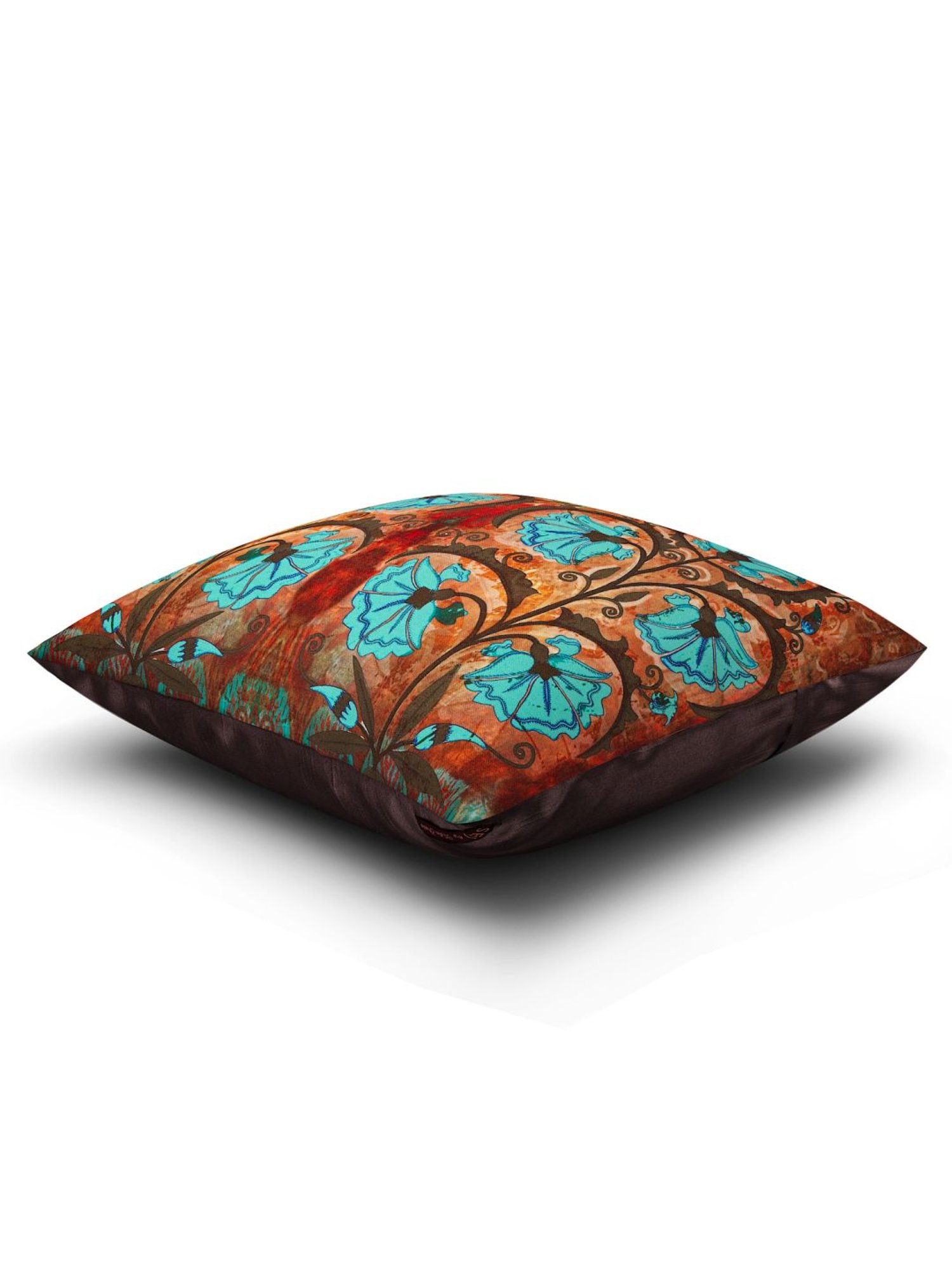 SEJ by Nisha Gupta Brown Cushion Covers - Set of 1