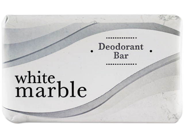Dial DIA 00197 White Marble Deodorant Soap Bar, Individually Wrapped, White, 2.5oz Bar